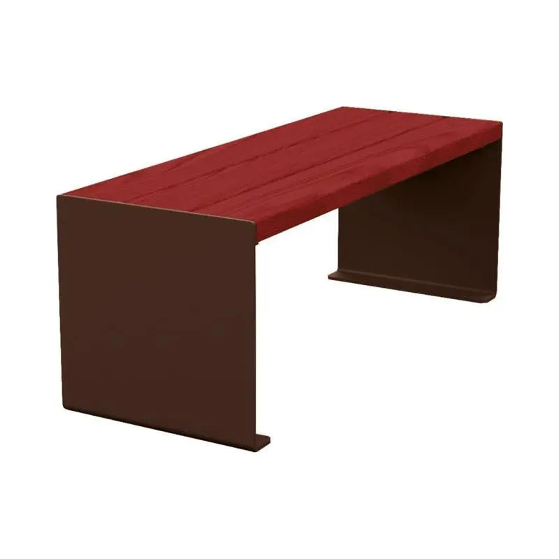 Banquette acier et bois KUB