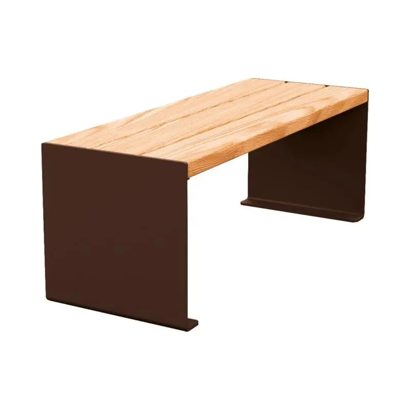 Banquette acier et bois KUB