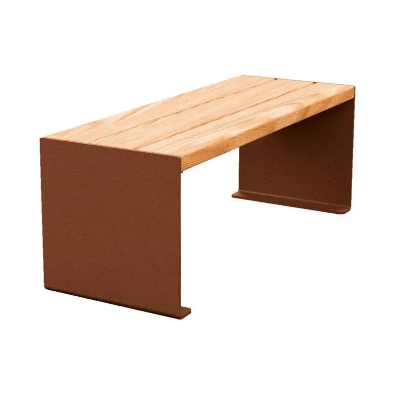 Banquette acier et bois KUB