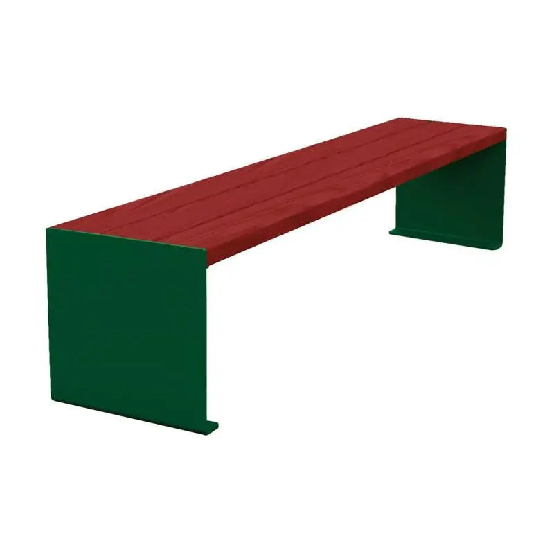 Banquette acier et bois KUB