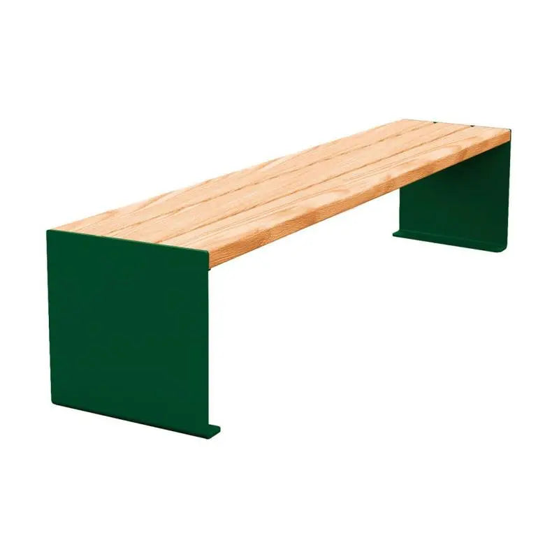 Banquette acier et bois KUB