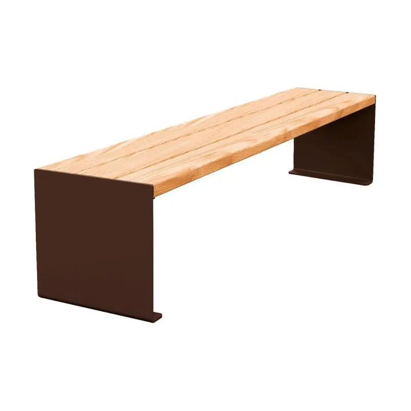 Banquette acier et bois KUB