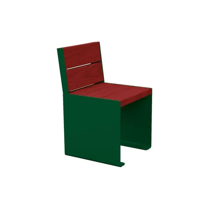 Fauteuil bois et acier KUB