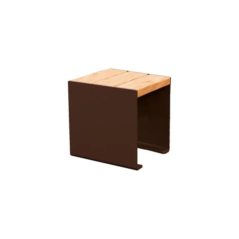 Banquette acier et bois KUB
