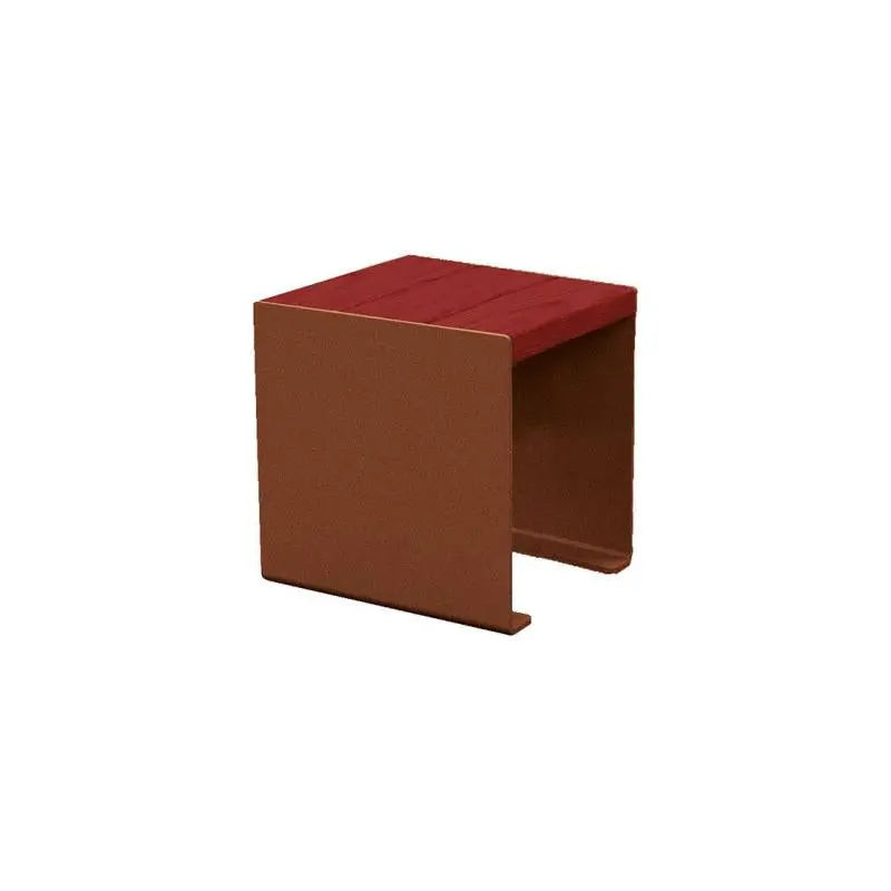 Banquette acier et bois KUB