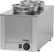 Bain-marie à sauce 2 cuves Casselin