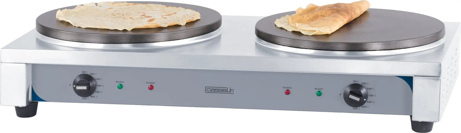 Crêpière double 40 électrique Casselin