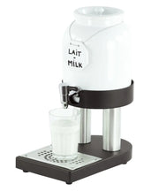 Distributeur de lait froid en porcelaine 4L Casselin