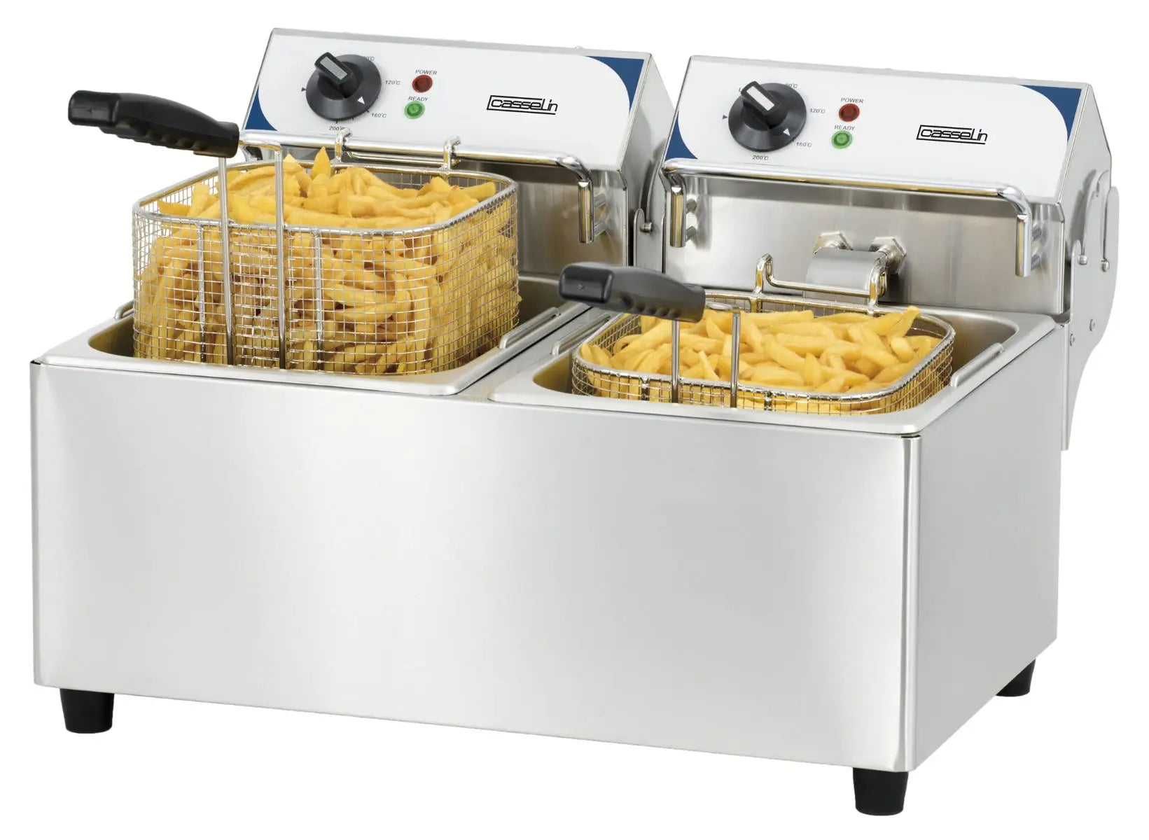 Friteuse électrique 2 x 7 litres Casselin