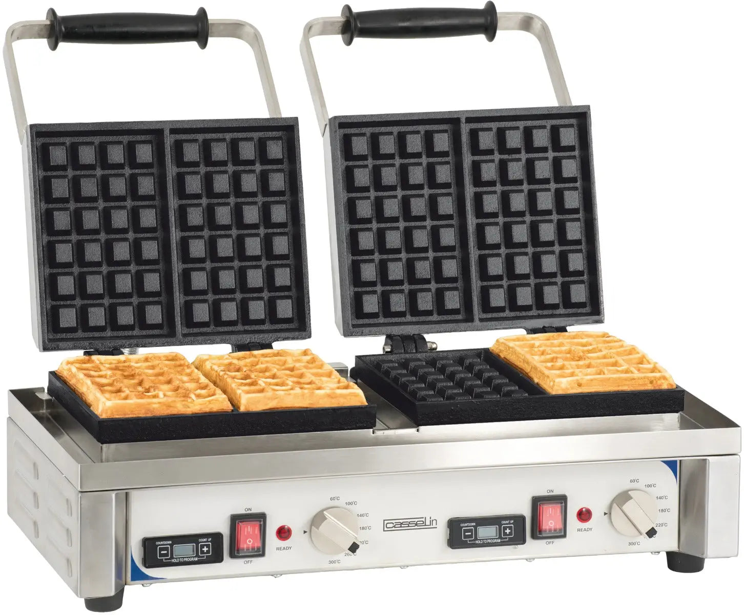 Gaufrier double ouverture 90° Casselin
