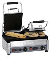 Grill Panini double Premium Lisse - Lisse avec minuteur Casselin
