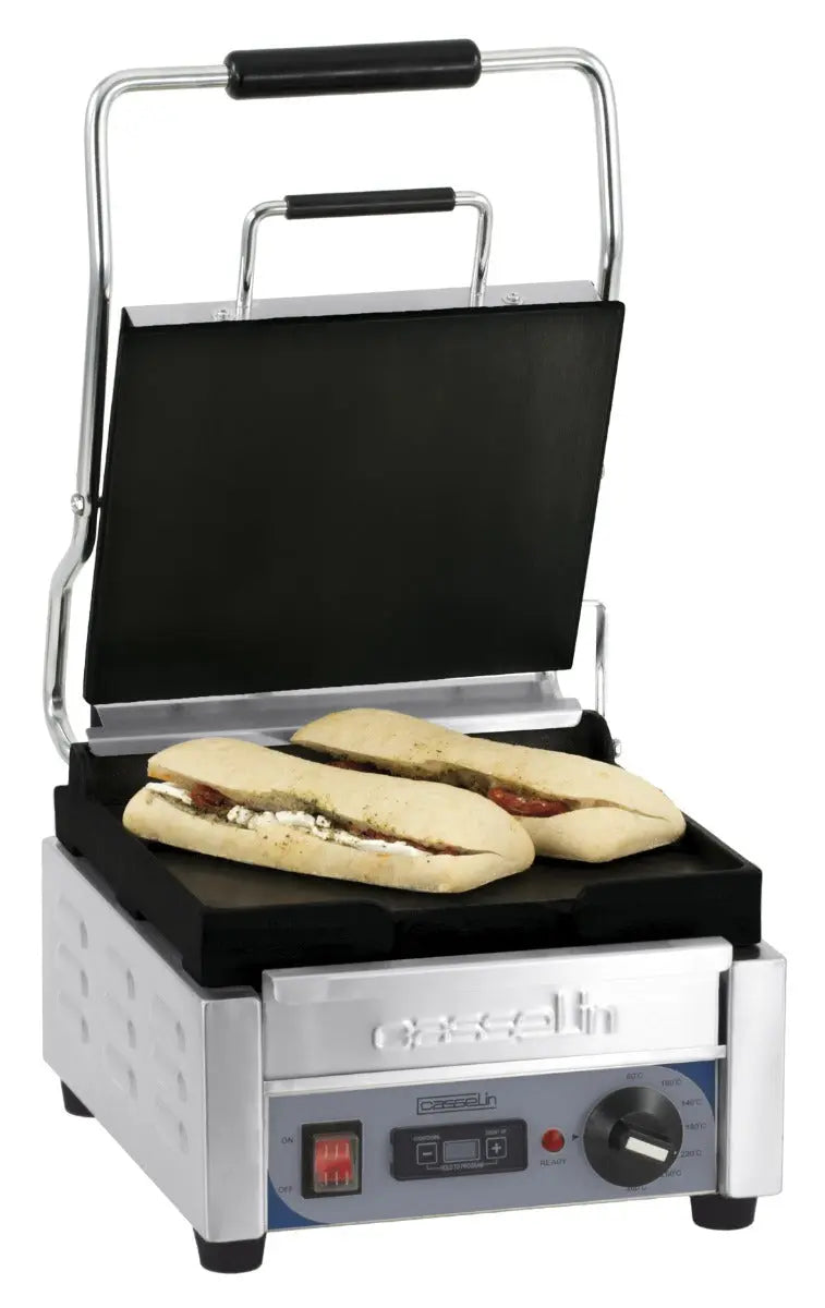 Grill Panini Petit Premium Lisse - Lisse avec minuteur Casselin