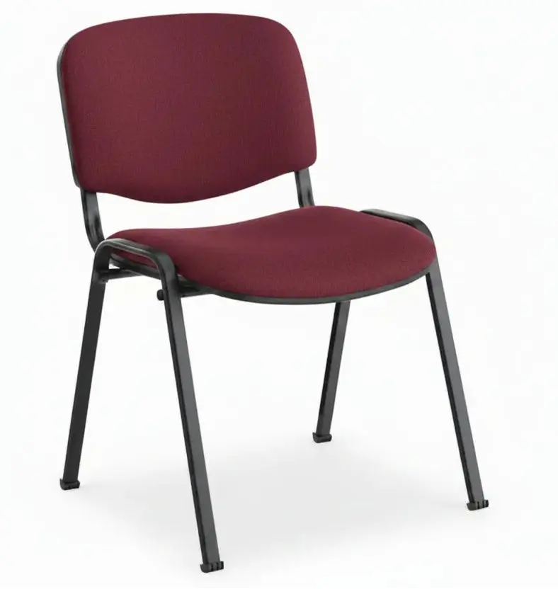 Chaise Iso tissu avec tablette écritoire et accoudoirs france collectivités