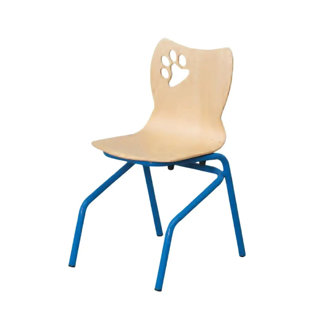 Chaise appui sur table 4 pieds pour maternelle france collectivités