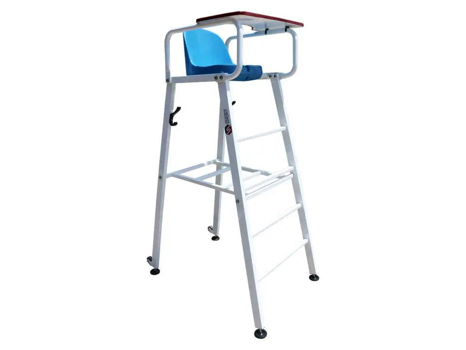 Chaise d'arbitre de badminton, acier galvanisé Ø 34 ou aluminium premium