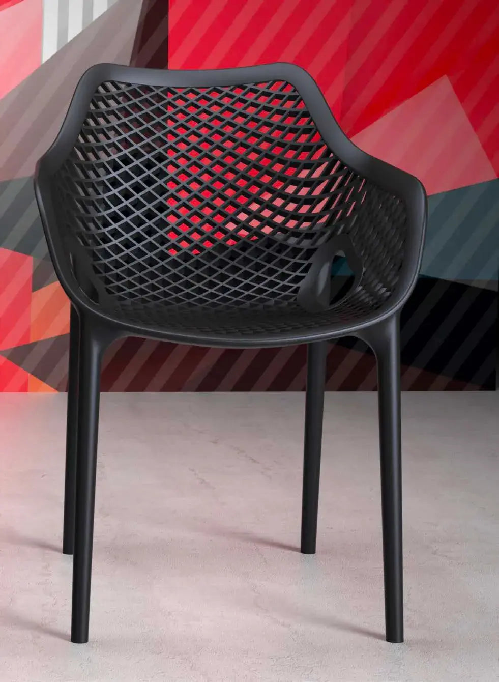 Chaise visiteur à maillon Caray