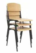 Chaise visiteur en bois CMA Caray