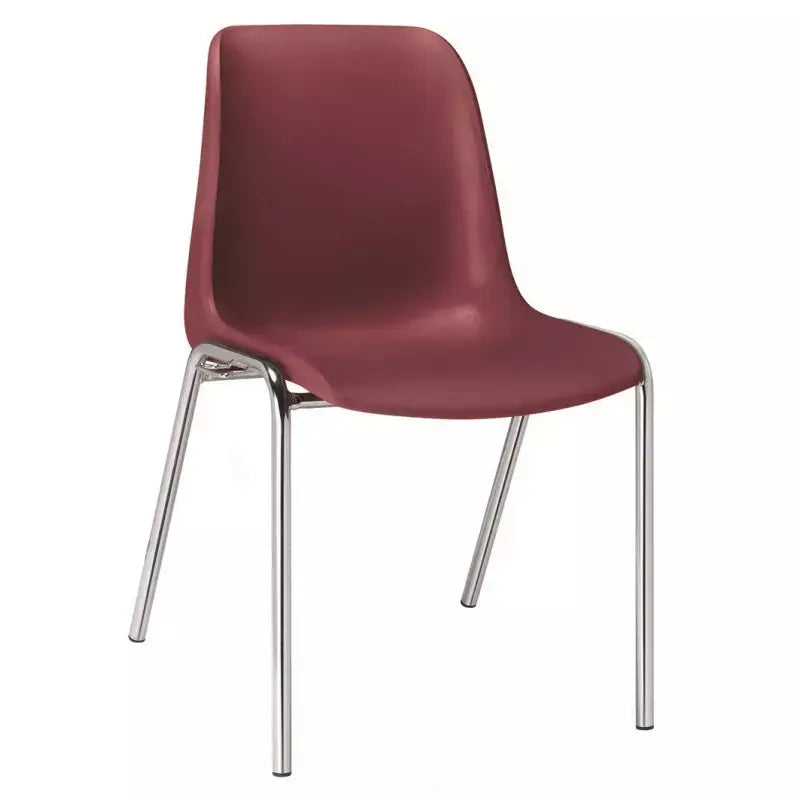 Chaise Hélène M2 du lot promo, coque bordeaux