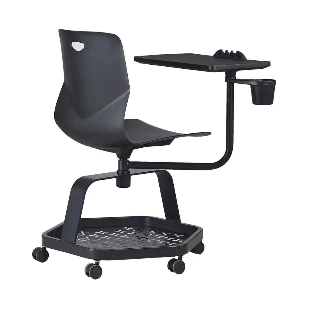 Chaise de cours avec tablette rotative et porte gobelet - TECSEAT LEARNING france collectivités
