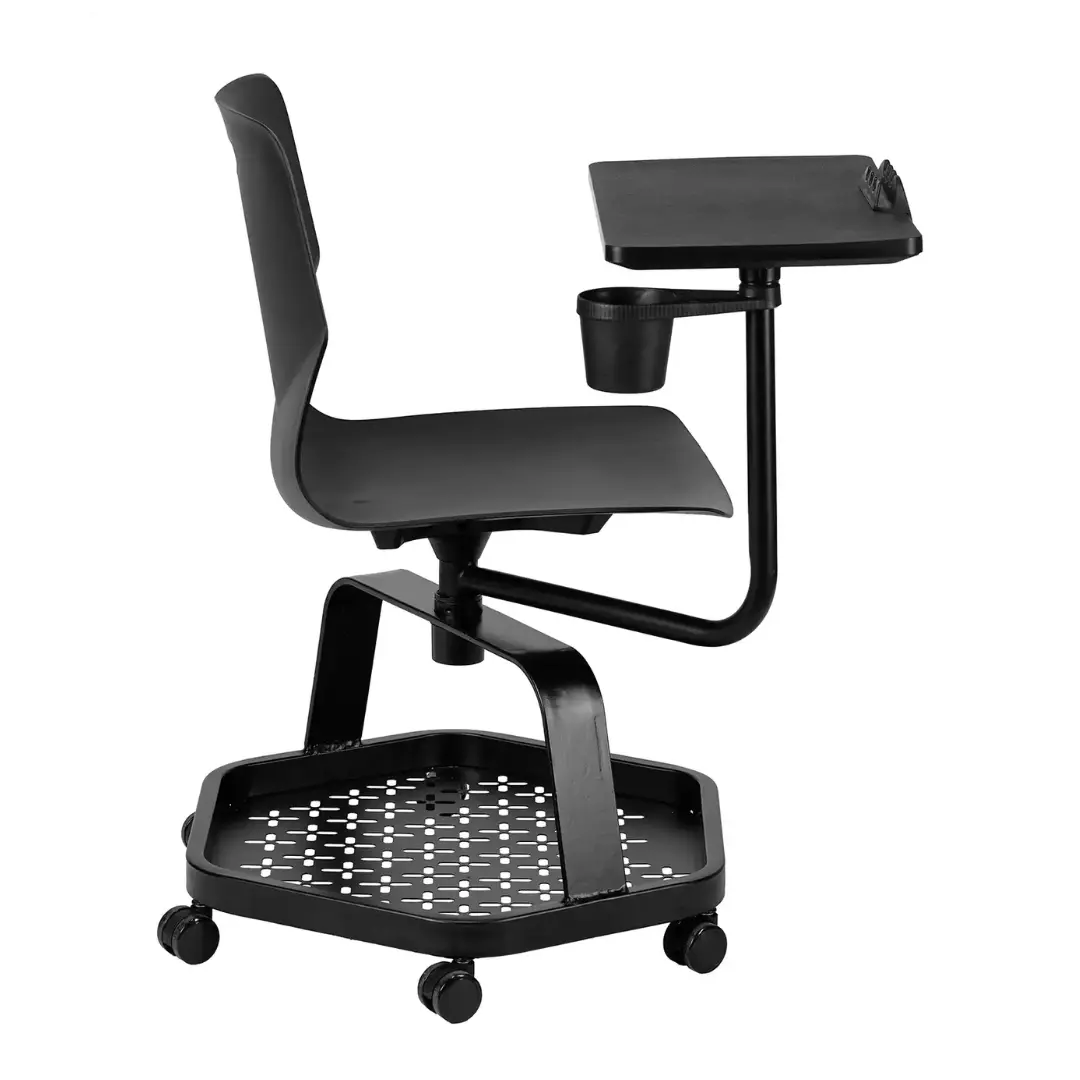 Chaise de cours avec tablette rotative et porte gobelet - TECSEAT LEARNING france collectivités