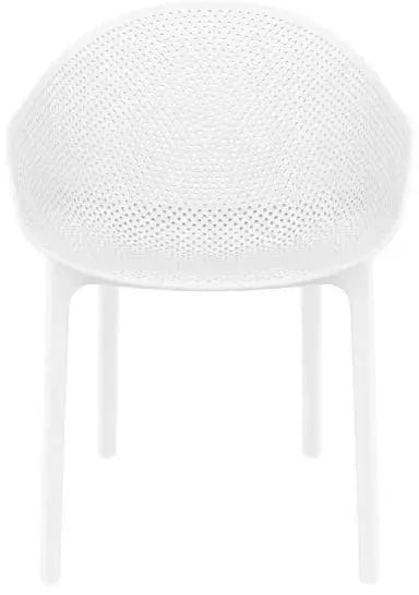 Chaise visiteur polypropylène recyclable Caray