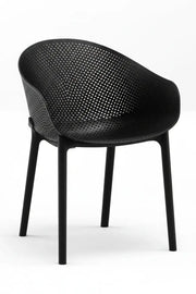 Chaise visiteur polypropylène recyclable Caray