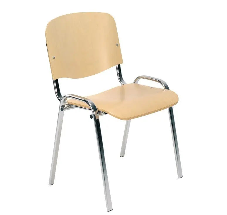 Chaise Cluny bois empilable - France Collectivités