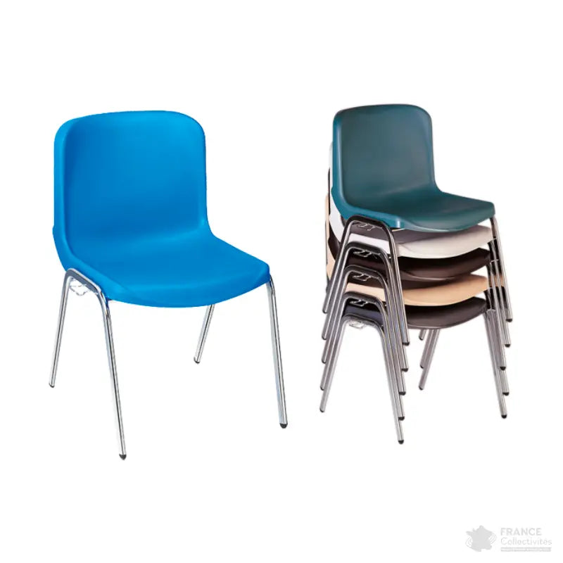 Chaise empilable Milan - France Collectivités