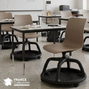Chaise mobile College - piètement noir