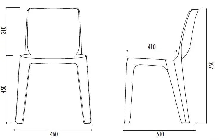 Promo 50 chaises Denver M2 france collectivités