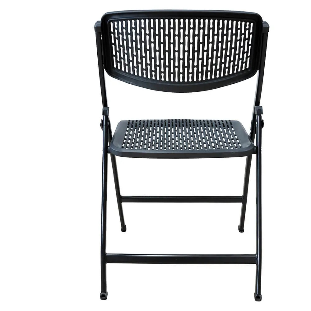Chaise pliante Net noire M2 - France Collectivités