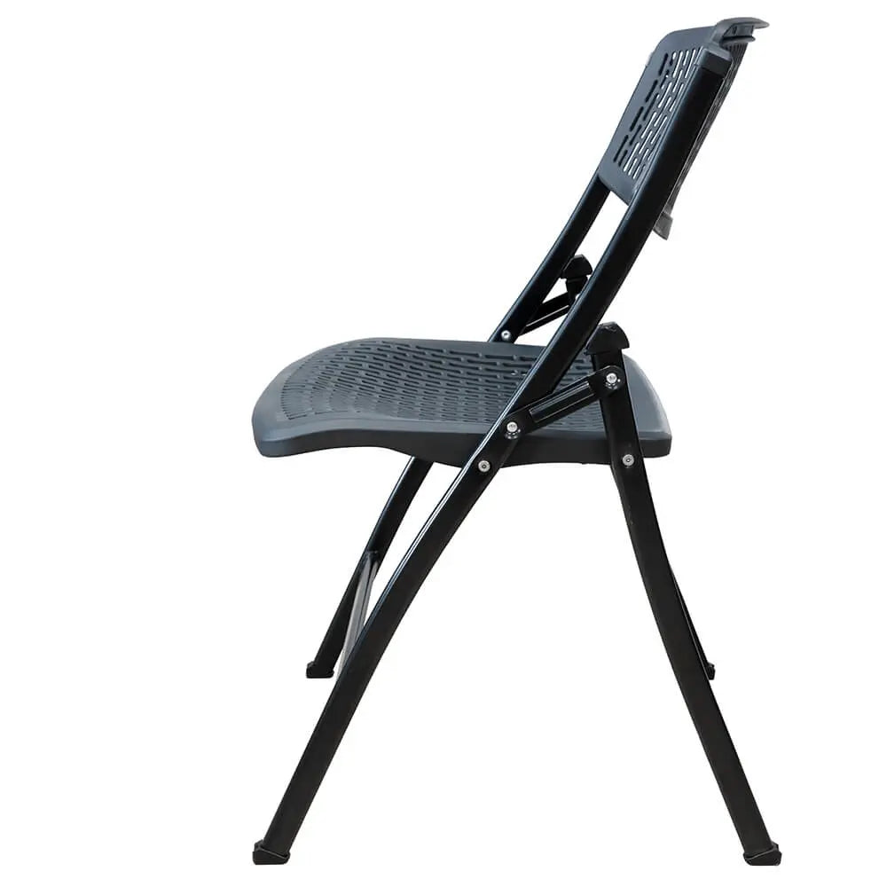 Chaise pliante Net noire M2 - France Collectivités