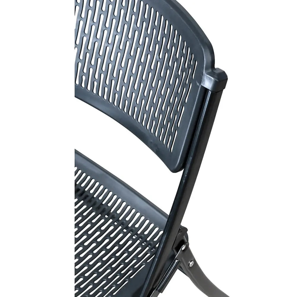 Chaise pliante Net noire M2 - France Collectivités