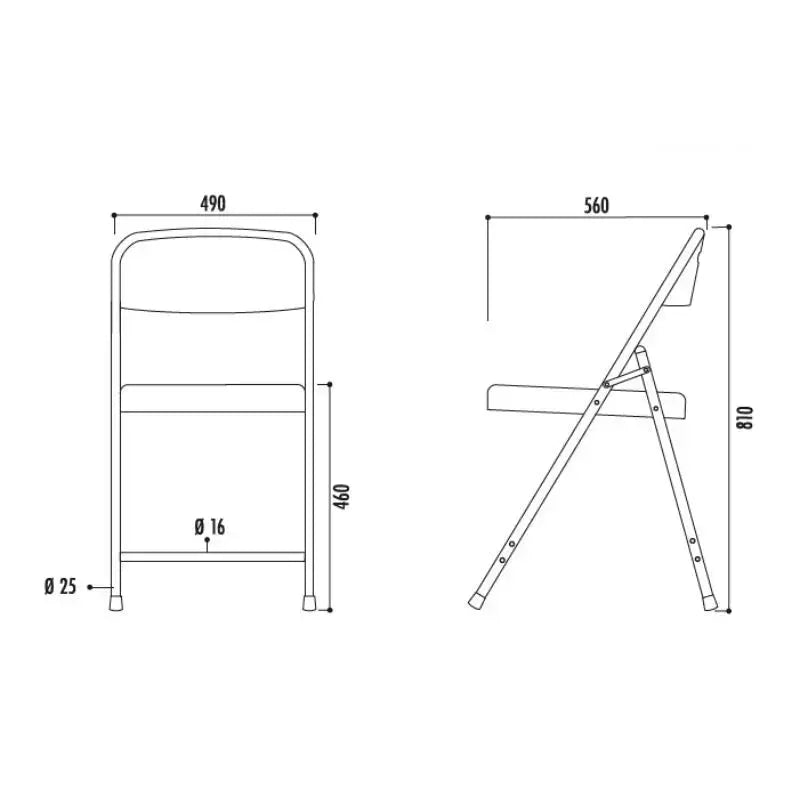 Chaise pliante polypro france collectivités