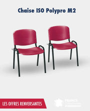 Promo chaises iso coque polypro M2 france collectivités