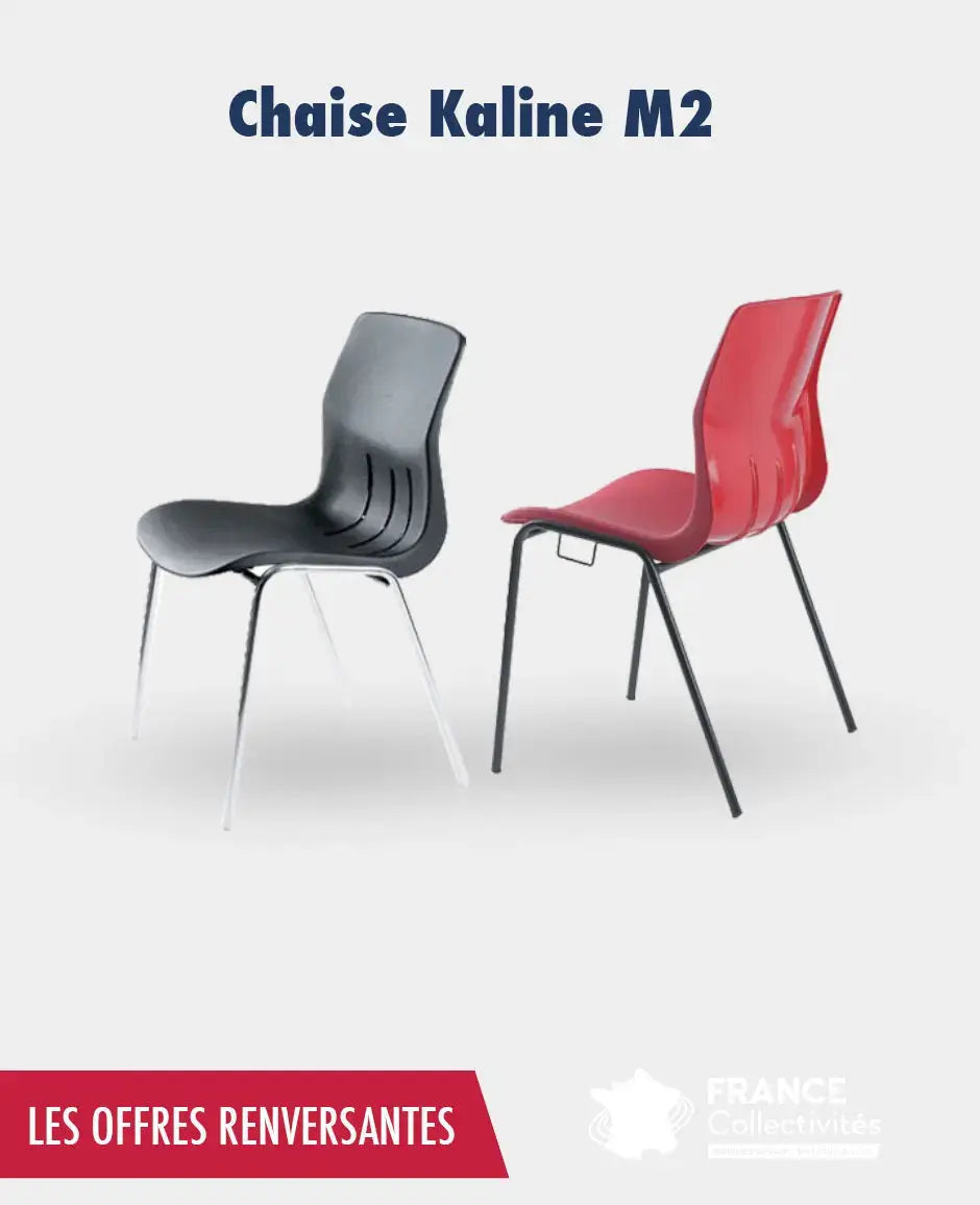 Promo Chaises empilables Kaline - France Collectivités