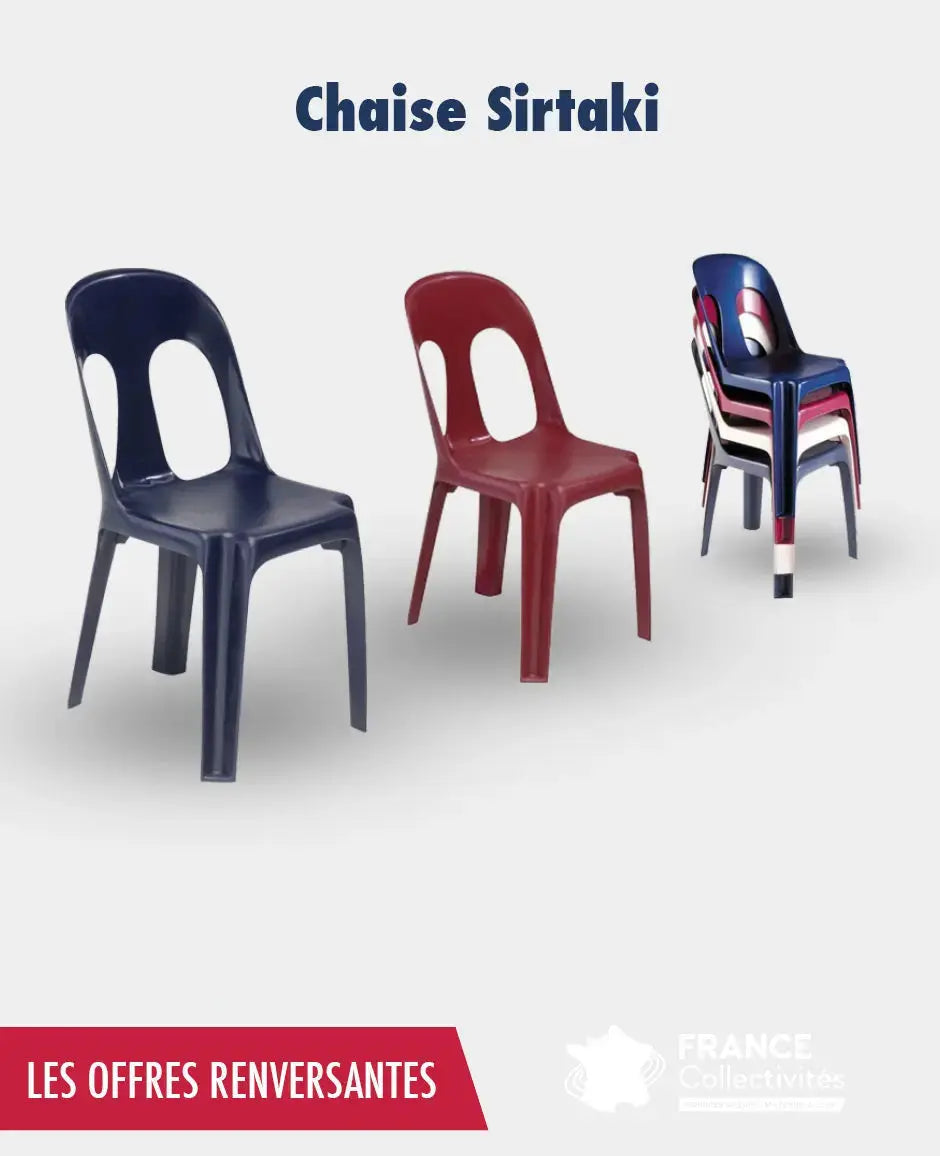 Promo 100 chaises sirtaki M2 france collectivités