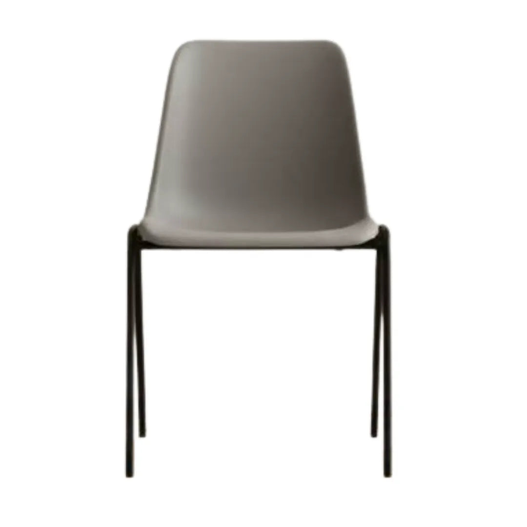 Chaise coque en plastique recyclé RSE Caray