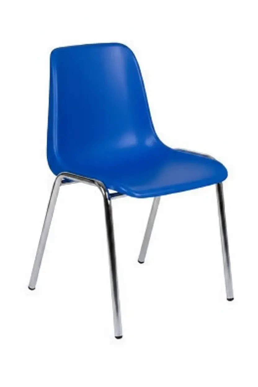Chaises coque plastique pour visiteur Caray