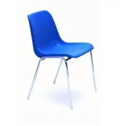 Chaises coque plastique pour visiteur Caray
