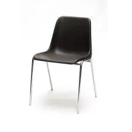 Chaises coque plastique pour visiteur Caray