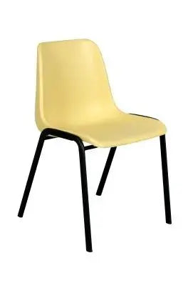 Chaises coque plastique pour visiteur Caray