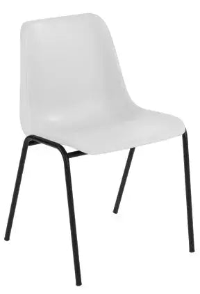 Chaises coque plastique pour visiteur Caray