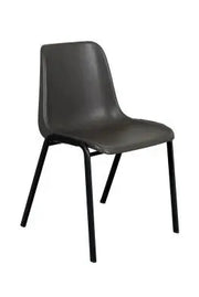 Chaises coque plastique pour visiteur Caray