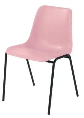 Chaises coque plastique pour visiteur Caray