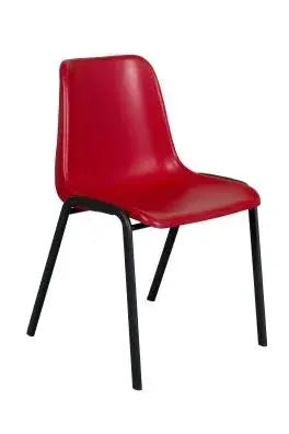 Chaises coque plastique pour visiteur Caray