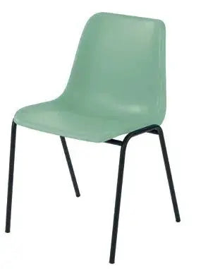 Chaises coque plastique pour visiteur Caray