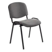 Chaise d'accueil visiteur en tissu Caray