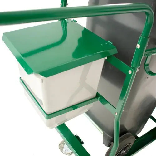 Chariot de nettoyage grande capacité 2 bacs 120L avec 3 roues