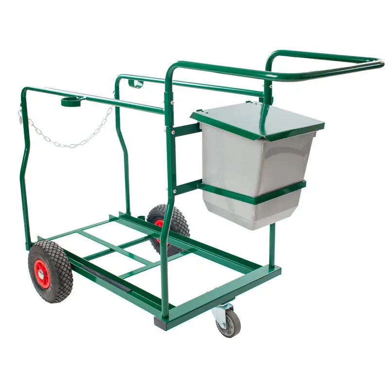 Chariot d'entretien pour 2 conteneurs 120L